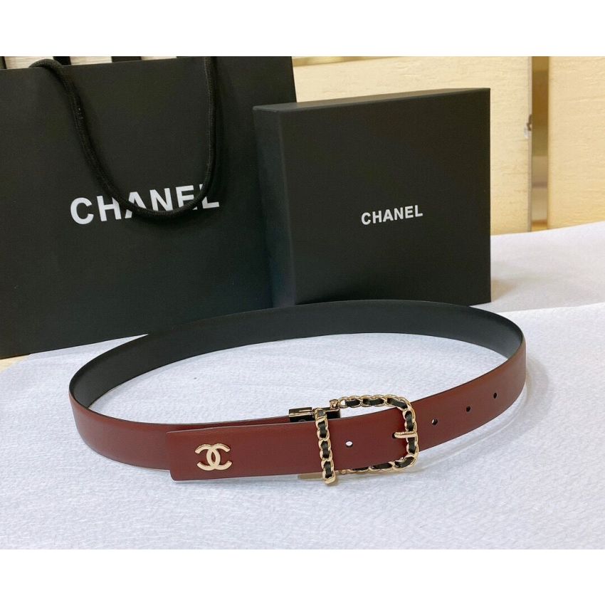 Ch**el Leather Belt
