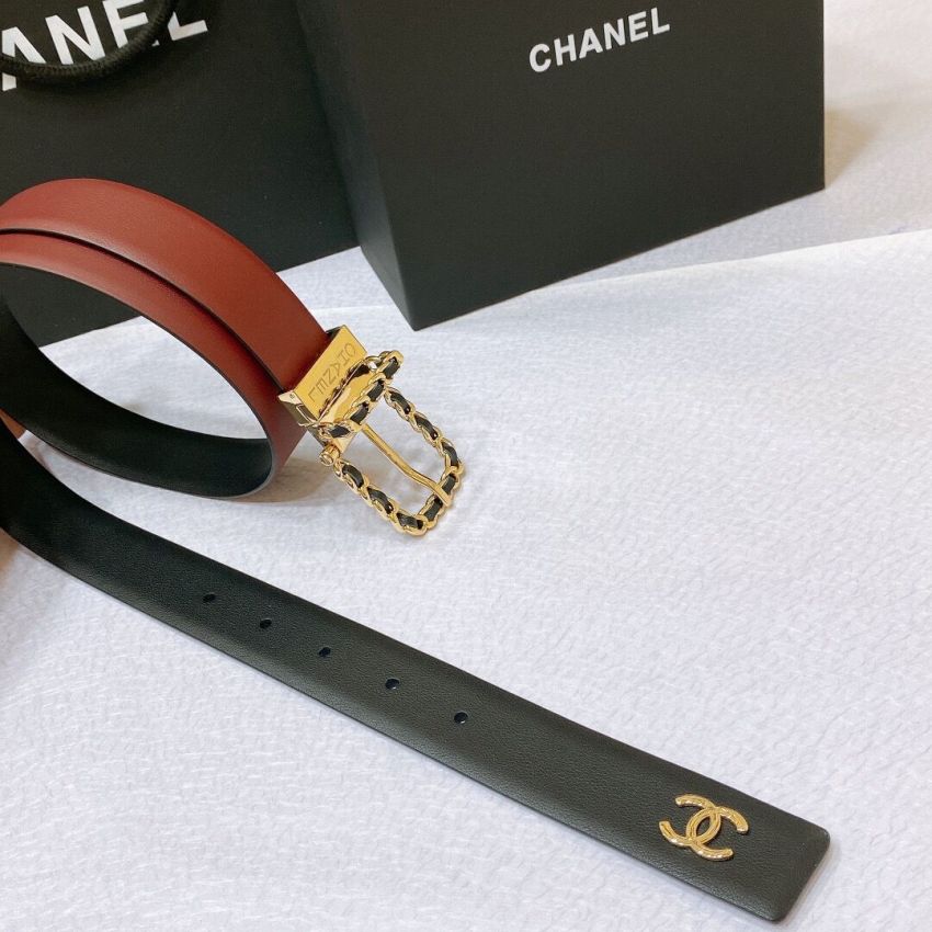 Ch**el Leather Belt