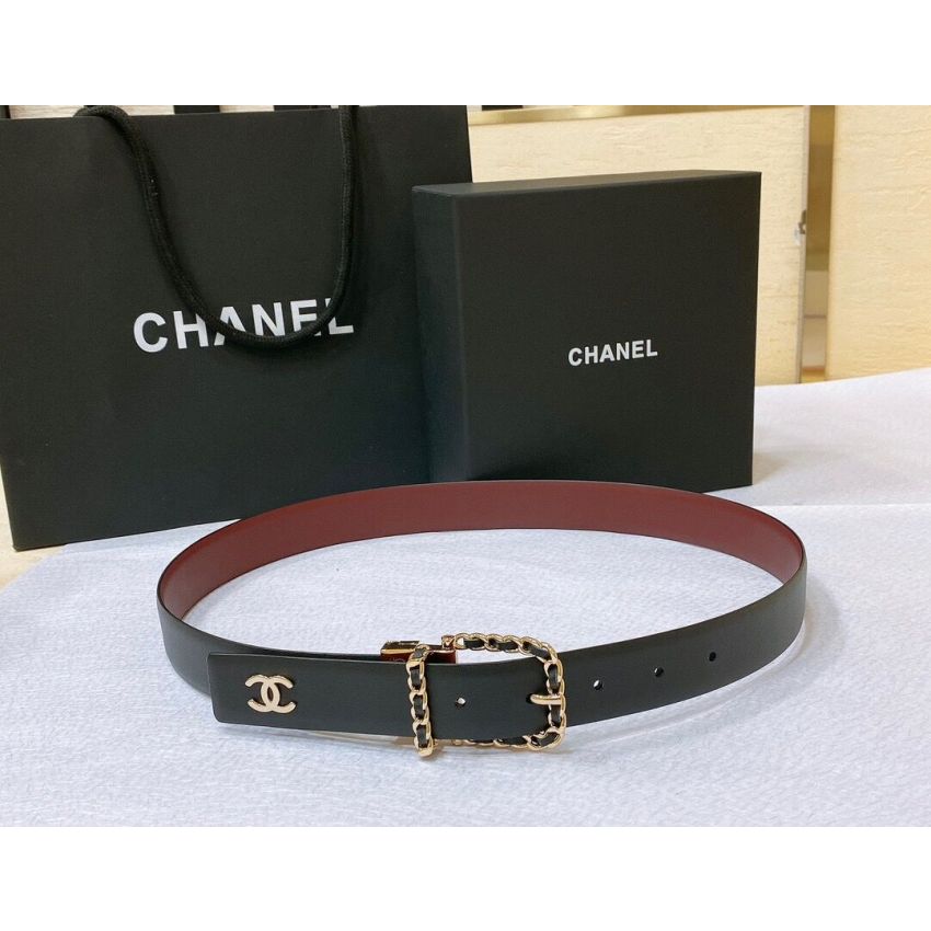 Ch**el Leather Belt