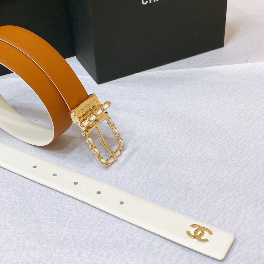 Ch**el Leather Belt