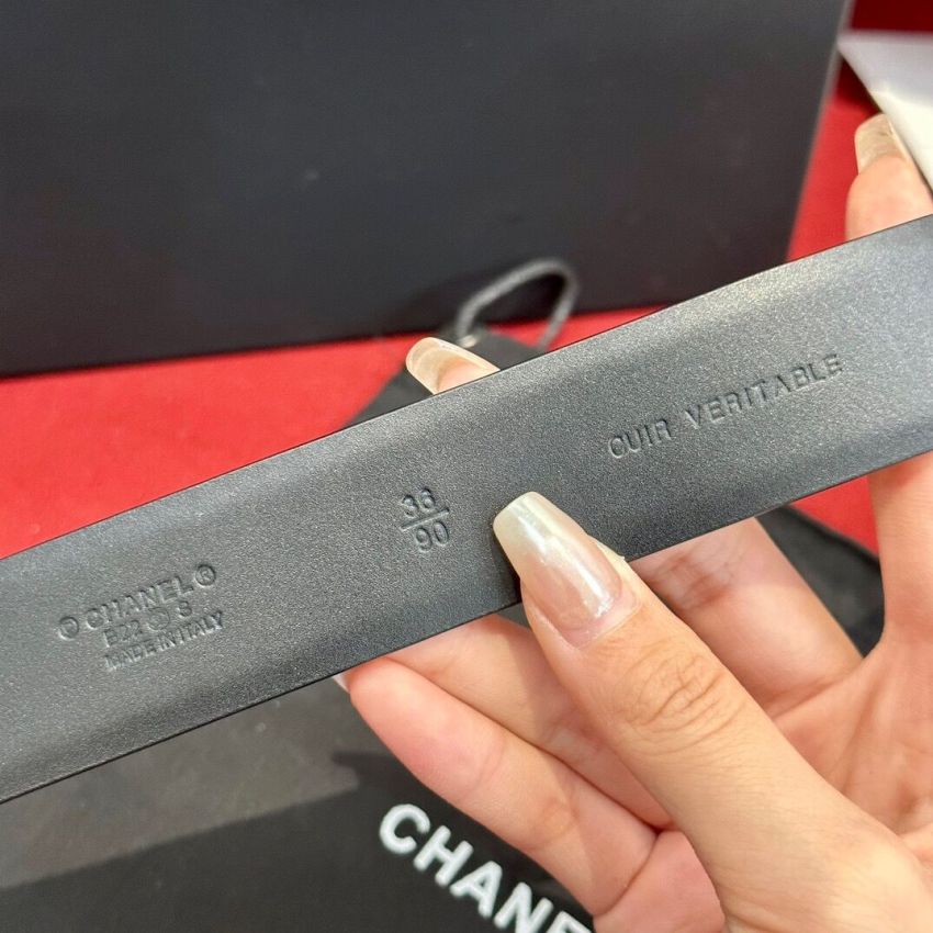 Ch**el Leather Belt