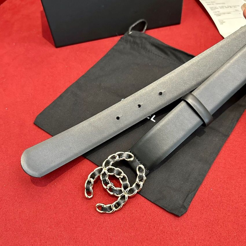 Ch**el Leather Belt
