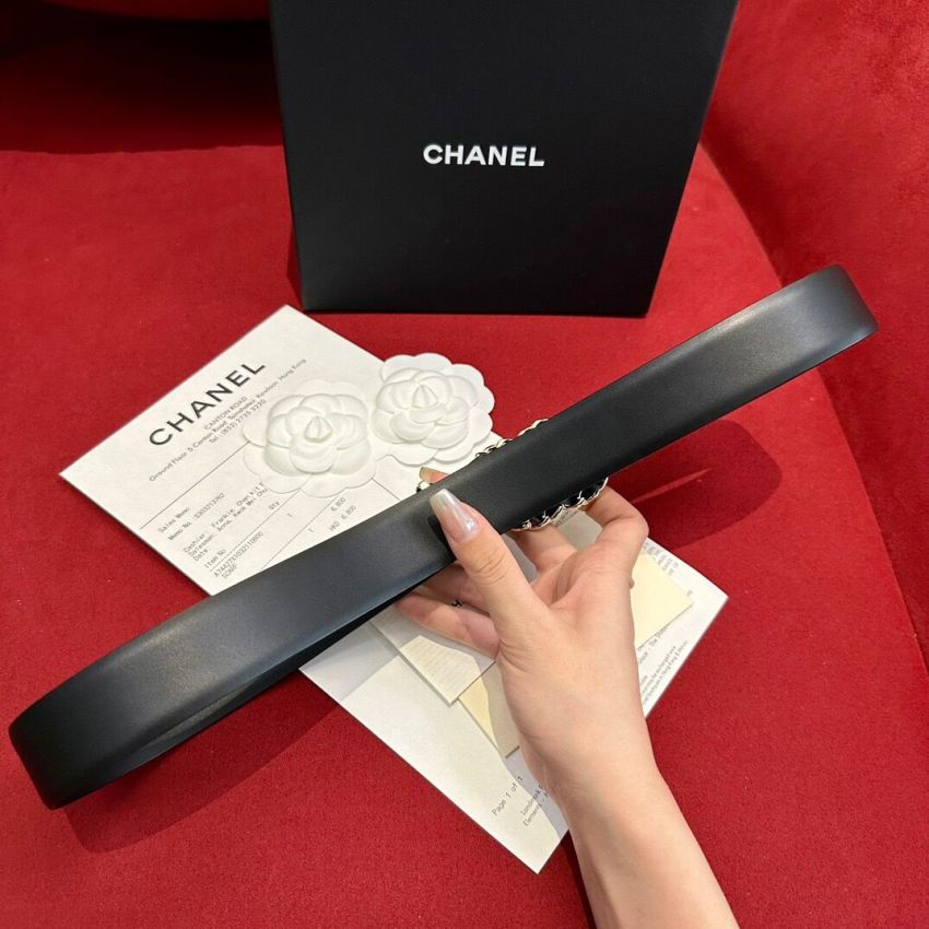 Ch**el Leather Belt
