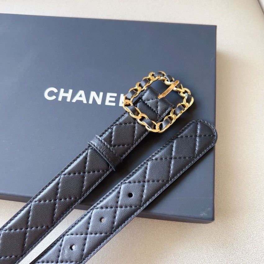 Ch**el Leather Belt