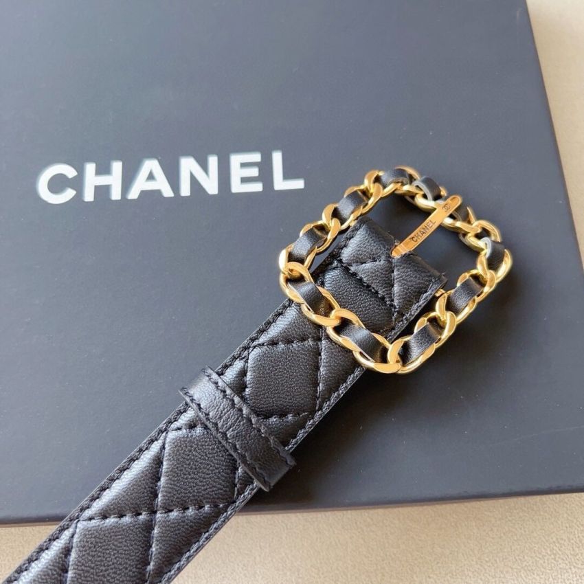 Ch**el Leather Belt