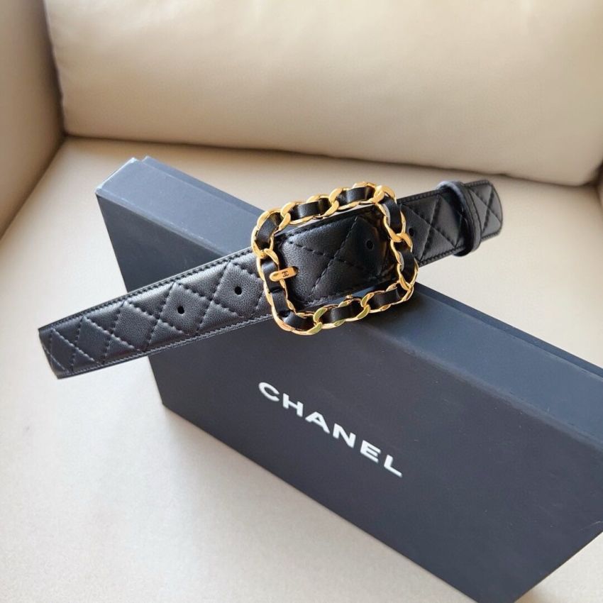 Ch**el Leather Belt