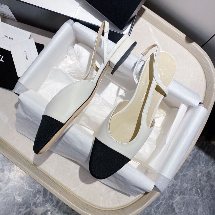 Ch**el Classic Slingback Pumps, Size 35-42
