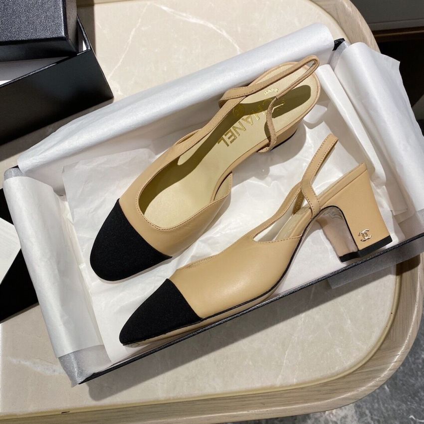 Ch**el Classic Slingback Pumps, Size 35-42