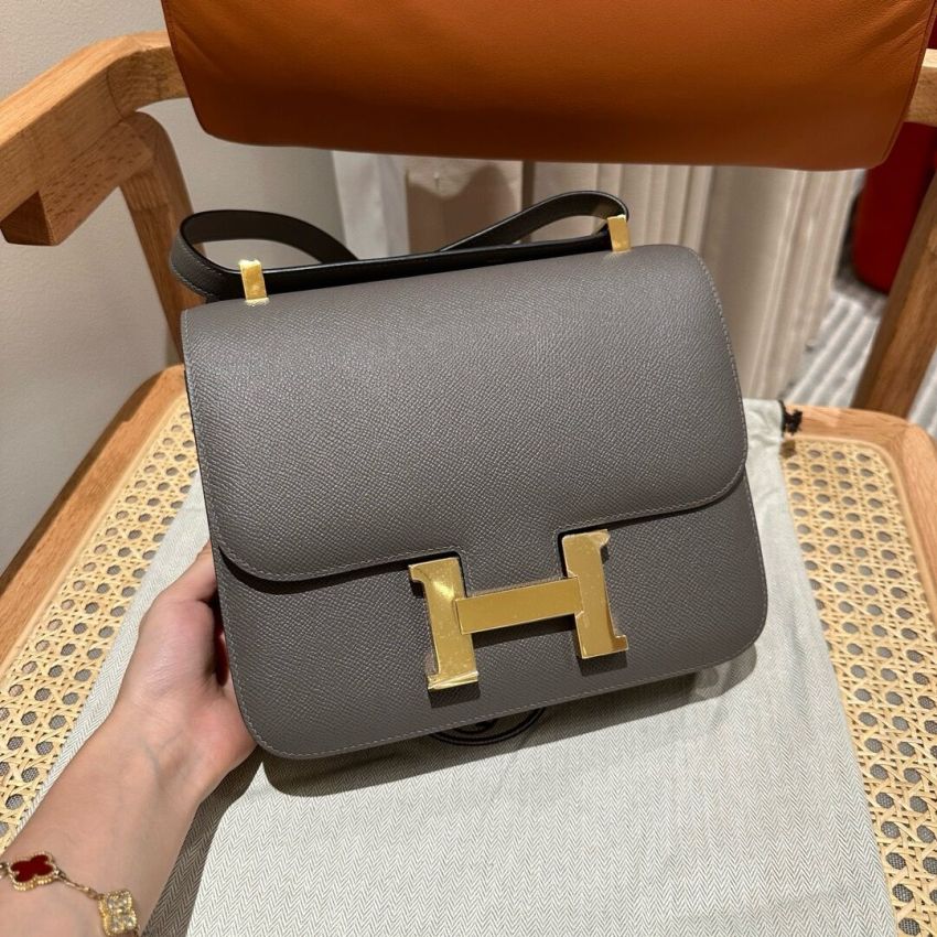 H**me5 Constance 18 / 24 in Epsom Leather