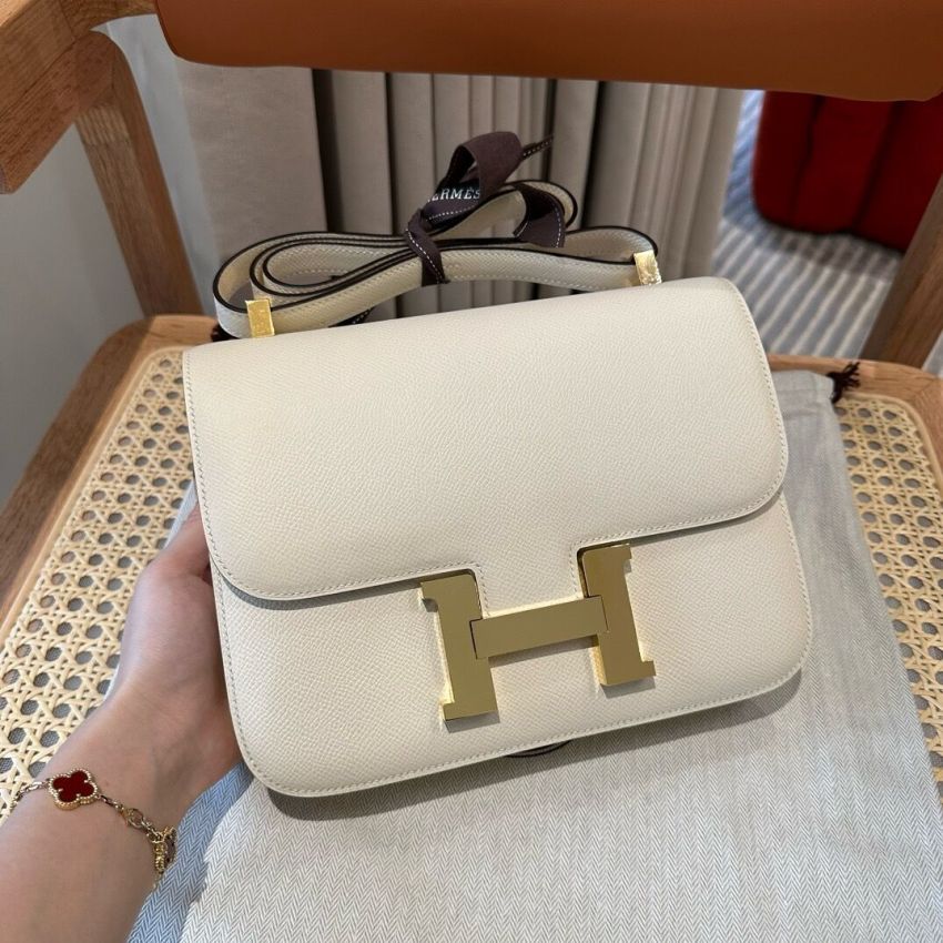 H**me5 Constance 18 / 24 in Epsom Leather