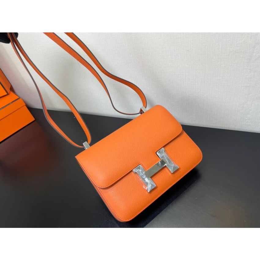 H**me5 Constance 18 / 24 in Epsom Leather