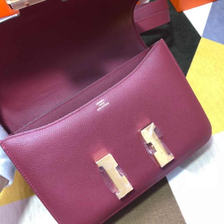 H**me5 Constance 18 / 24 in Epsom Leather