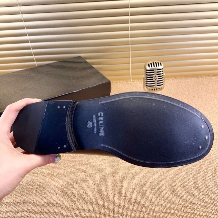 Ce1i*e Leather Shoes for Men