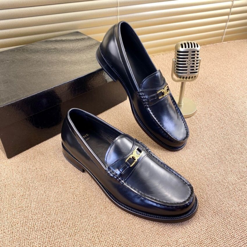 Ce1i*e Leather Shoes for Men