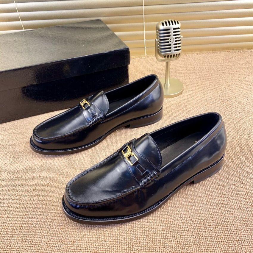 Ce1i*e Leather Shoes for Men