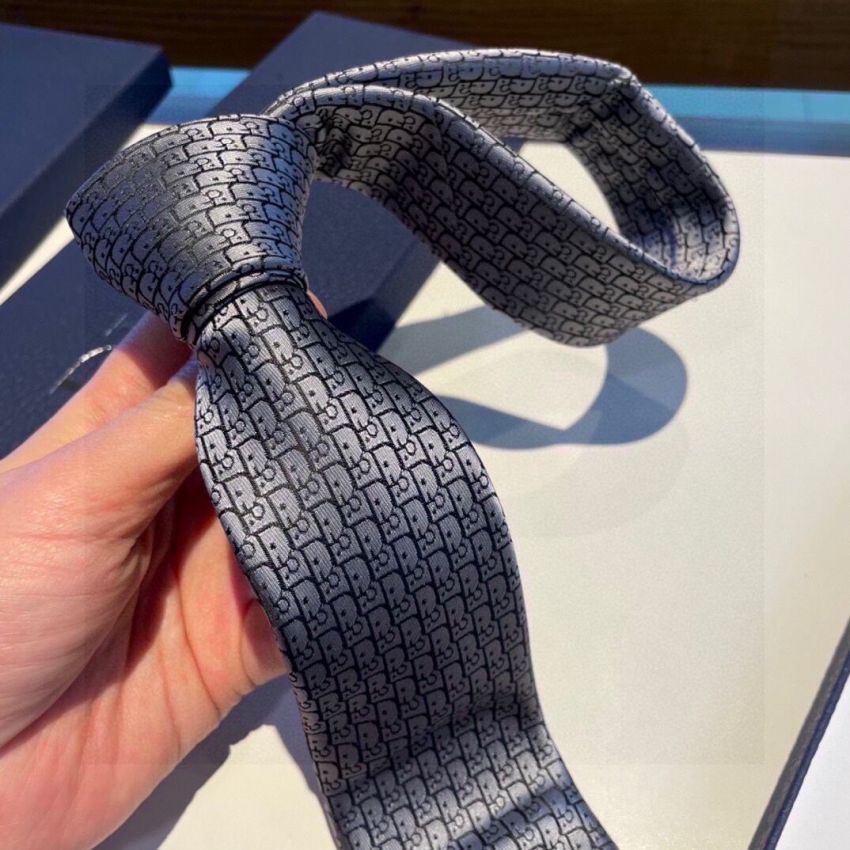 Chr1st1an D10r Silk Necktie