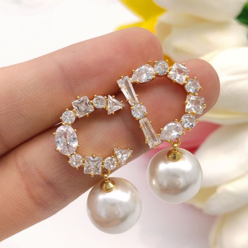Chr1st1an D10r Earrings