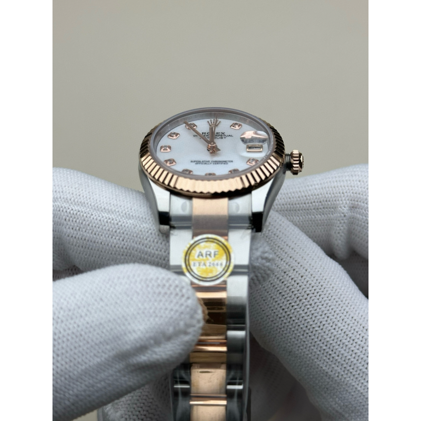 R01ex Lady Datejust 28mm, 31mm, Oystersteel, D1am0nds , 18k rose gold