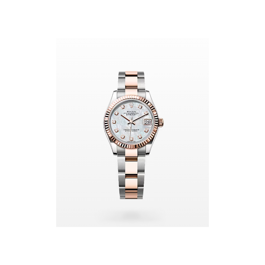 R01ex Lady Datejust 28mm, 31mm, Oystersteel, D1am0nds , 18k rose gold