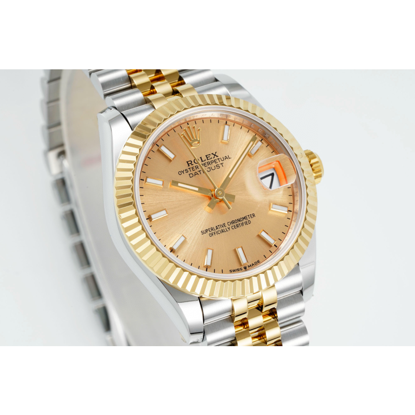 R01ex Lady Datejust 28mm, 31mm, Oystersteel, 18k yellow gold