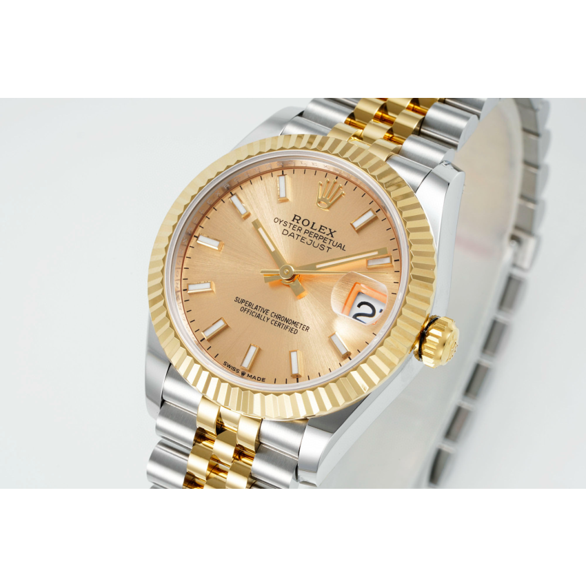 R01ex Lady Datejust 28mm, 31mm, Oystersteel, 18k yellow gold
