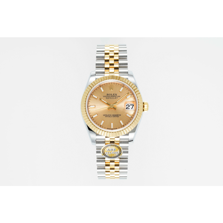R01ex Lady Datejust 28mm, 31mm, Oystersteel, 18k yellow gold