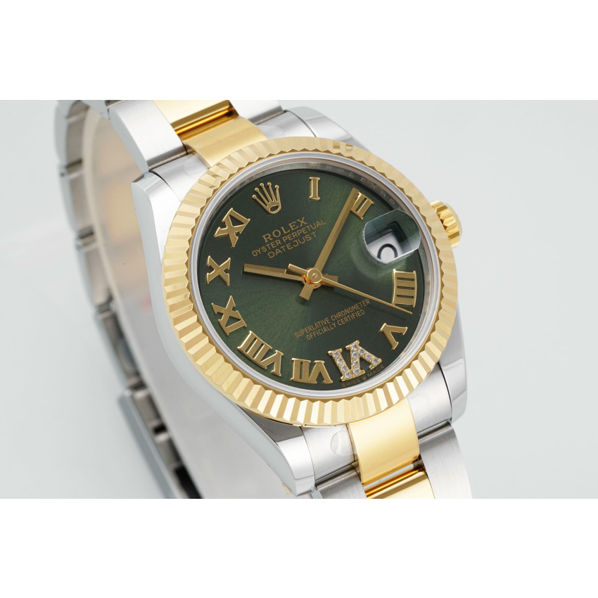 R01ex Lady Datejust 28mm, 31mm, Oystersteel, 18k yellow gold