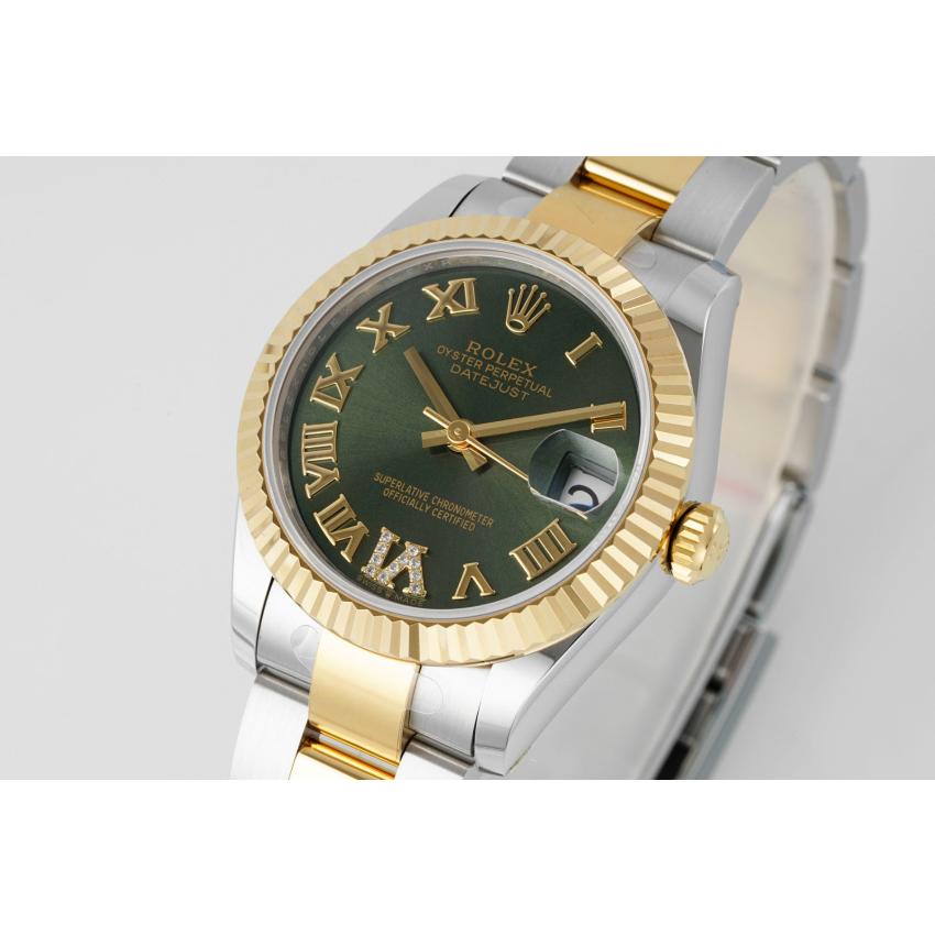 R01ex Lady Datejust 28mm, 31mm, Oystersteel, 18k yellow gold
