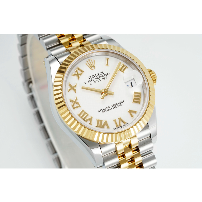 R01ex Lady Datejust 28mm, 31mm, Oystersteel, 18k yellow gold
