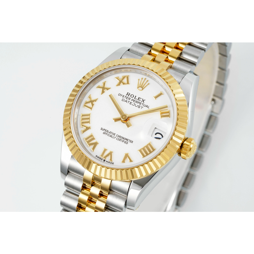 R01ex Lady Datejust 28mm, 31mm, Oystersteel, 18k yellow gold