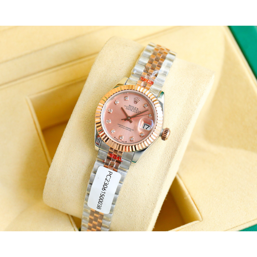 R01ex Lady Datejust 28mm, 31mm, Oystersteel, D1am0nds , 18k rose gold