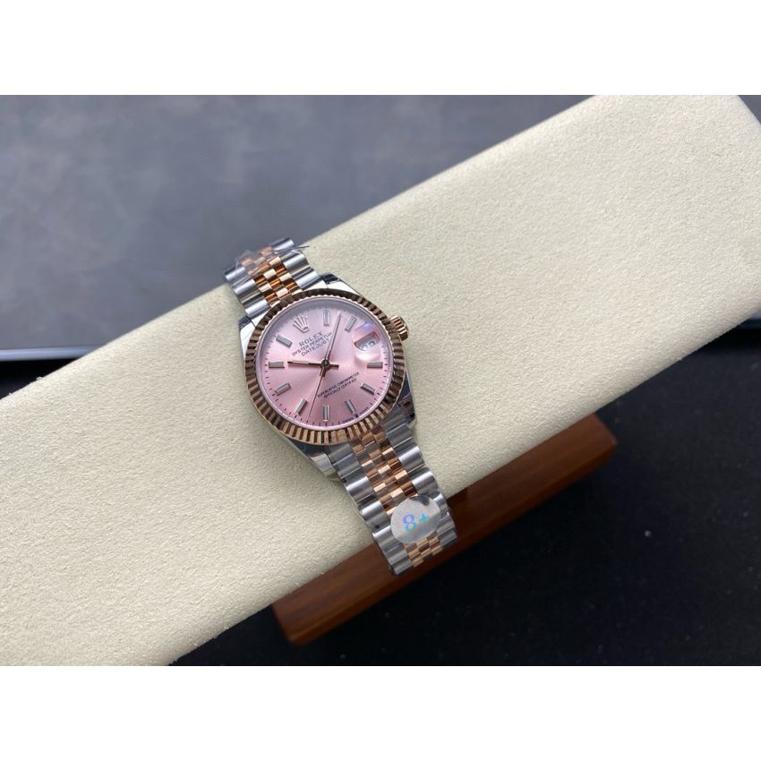 R01ex Lady Datejust 28mm, 31mm, Oystersteel,  18k rose gold