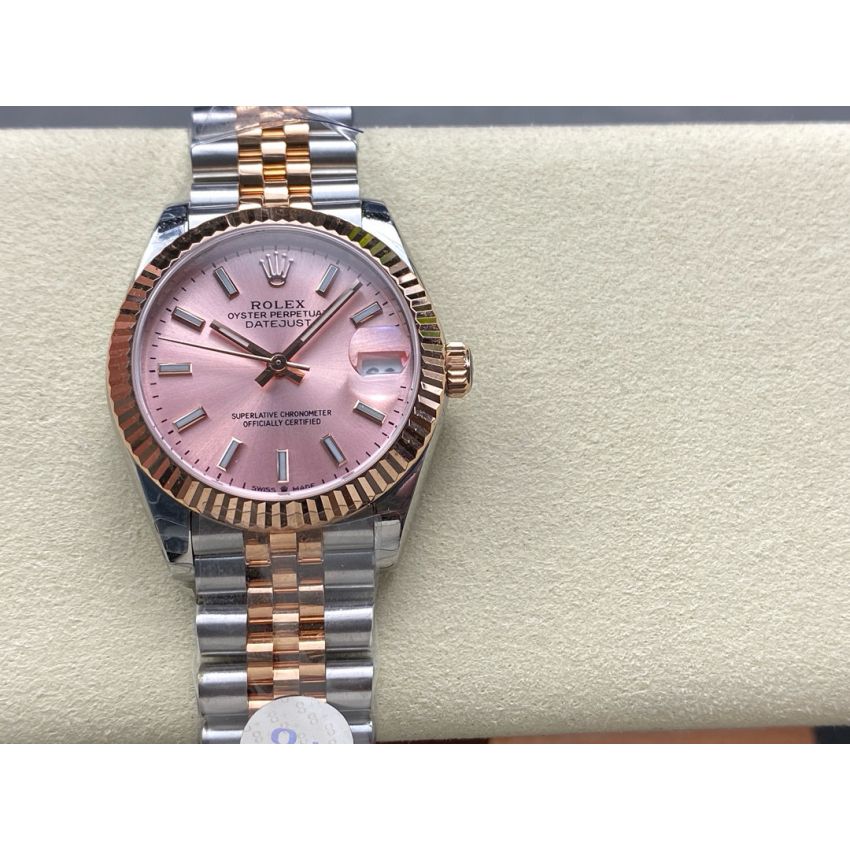 R01ex Lady Datejust 28mm, 31mm, Oystersteel,  18k rose gold