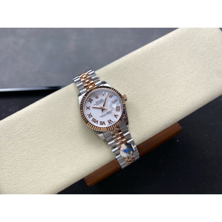R01ex Lady Datejust 28mm, 31mm, Oystersteel,  18k rose gold