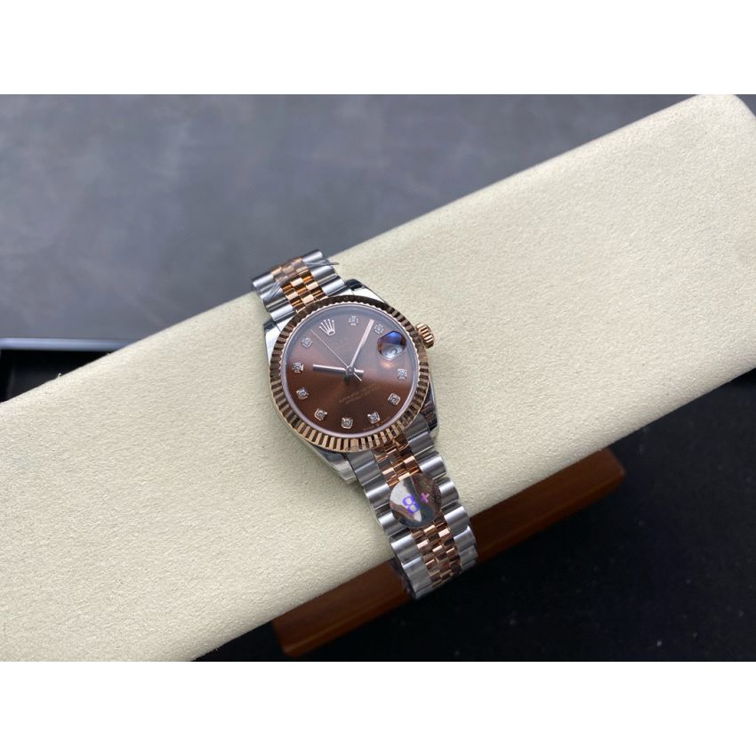 R01ex Lady Datejust 28mm, 31mm, Oystersteel, D1am0nds , 18k rose gold