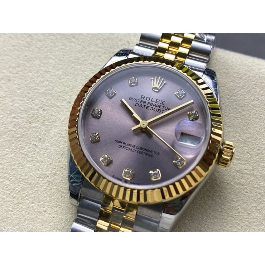 R01ex Lady Datejust 28mm, 31mm, Oystersteel, D1am0nds , 18k yellow gold