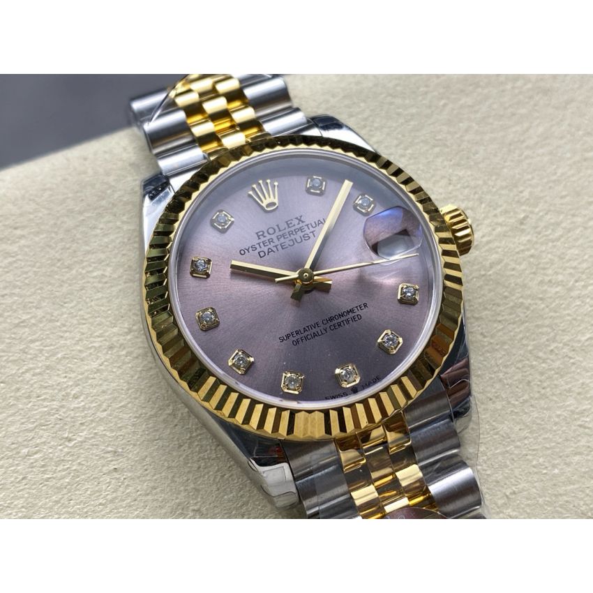 R01ex Lady Datejust 28mm, 31mm, Oystersteel, D1am0nds , 18k yellow gold