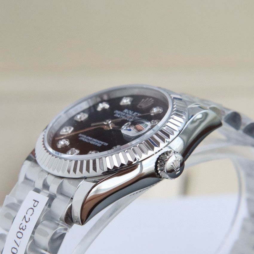 R01ex Lady Datejust 28mm, 31mm, Oystersteel, D1am0nds