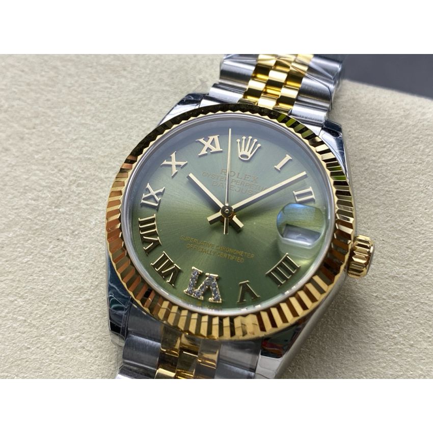 R01ex Lady Datejust 28mm, 31mm, Oystersteel, D1am0nds , 18k yellow gold