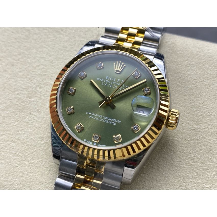 R01ex Lady Datejust 28mm, 31mm, Oystersteel, D1am0nds , 18k yellow gold