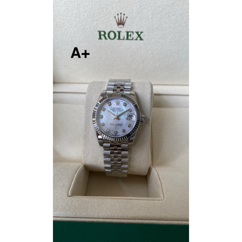 R01ex Lady Datejust 28mm, 31mm, Oystersteel, D1am0nds