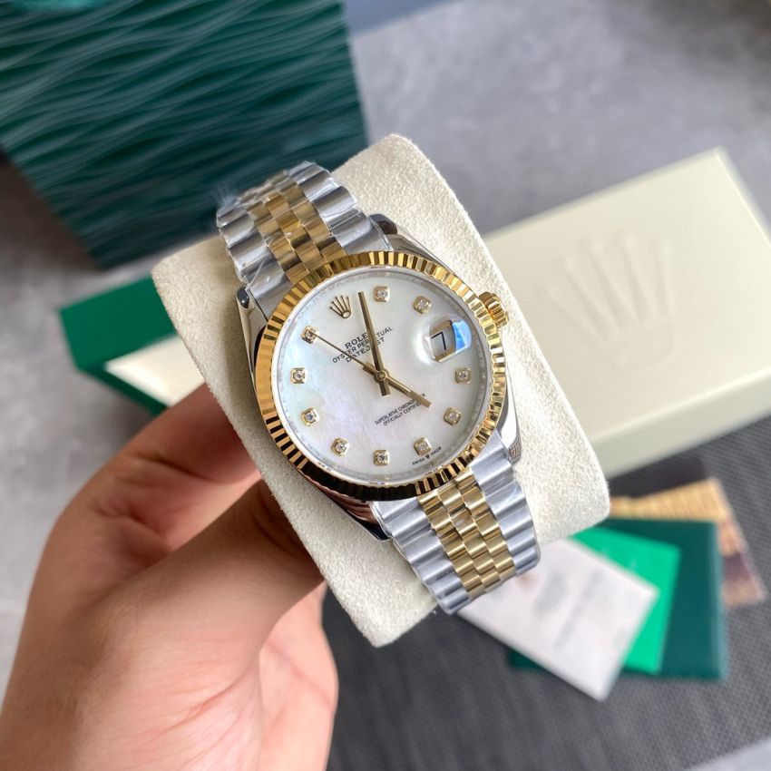 R01ex Datejust 36mm, 41mm, Oystersteel, D1am0nds + 18K gold