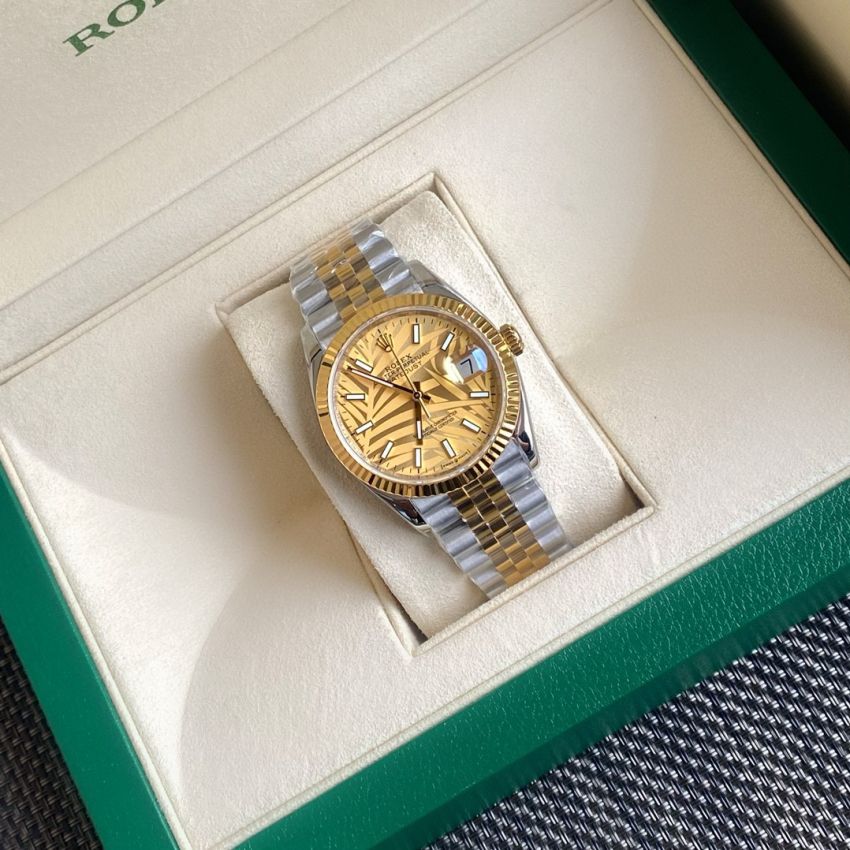 R01ex Datejust 36mm, Oystersteel + 18K gold