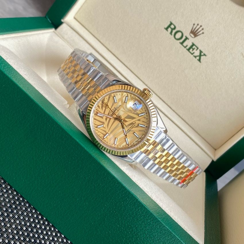 R01ex Datejust 36mm, Oystersteel + 18K gold