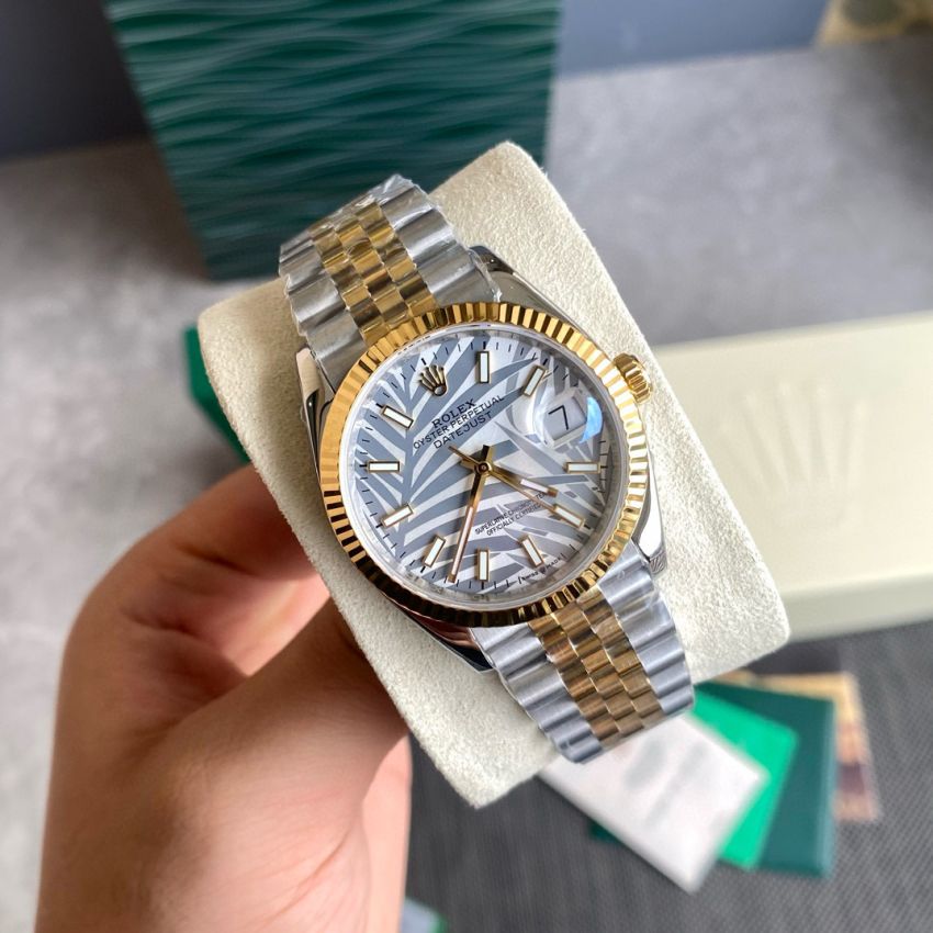 R01ex Datejust 36mm, Oystersteel + 18K gold