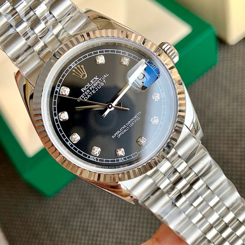 R01ex Datejust 36mm, 41mm, Oystersteel, D1am0nds