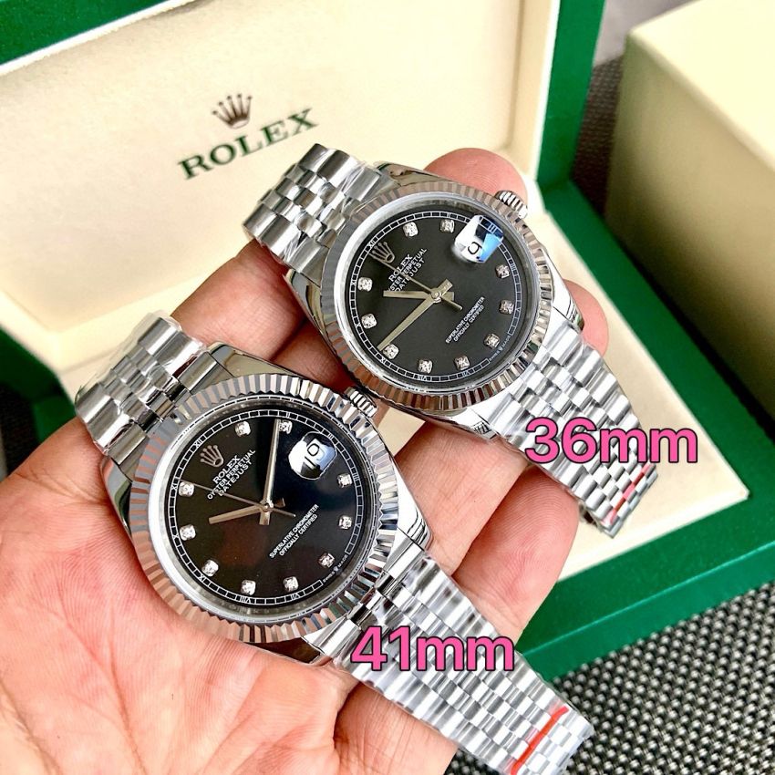 R01ex Datejust 36mm, 41mm, Oystersteel, D1am0nds