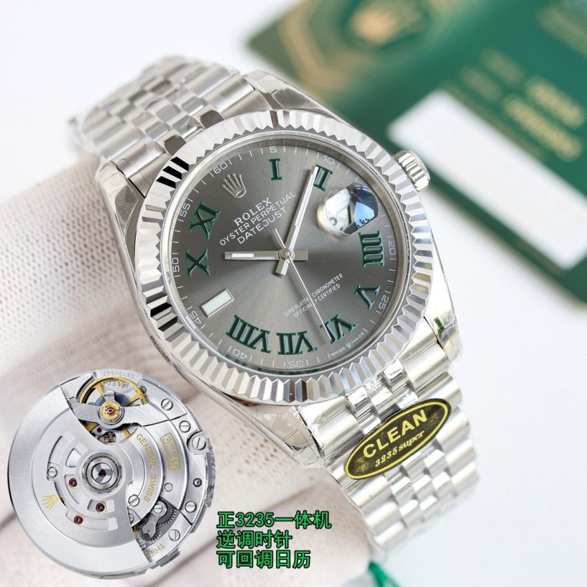 R01ex Datejust 36mm, 41mm, Oystersteel