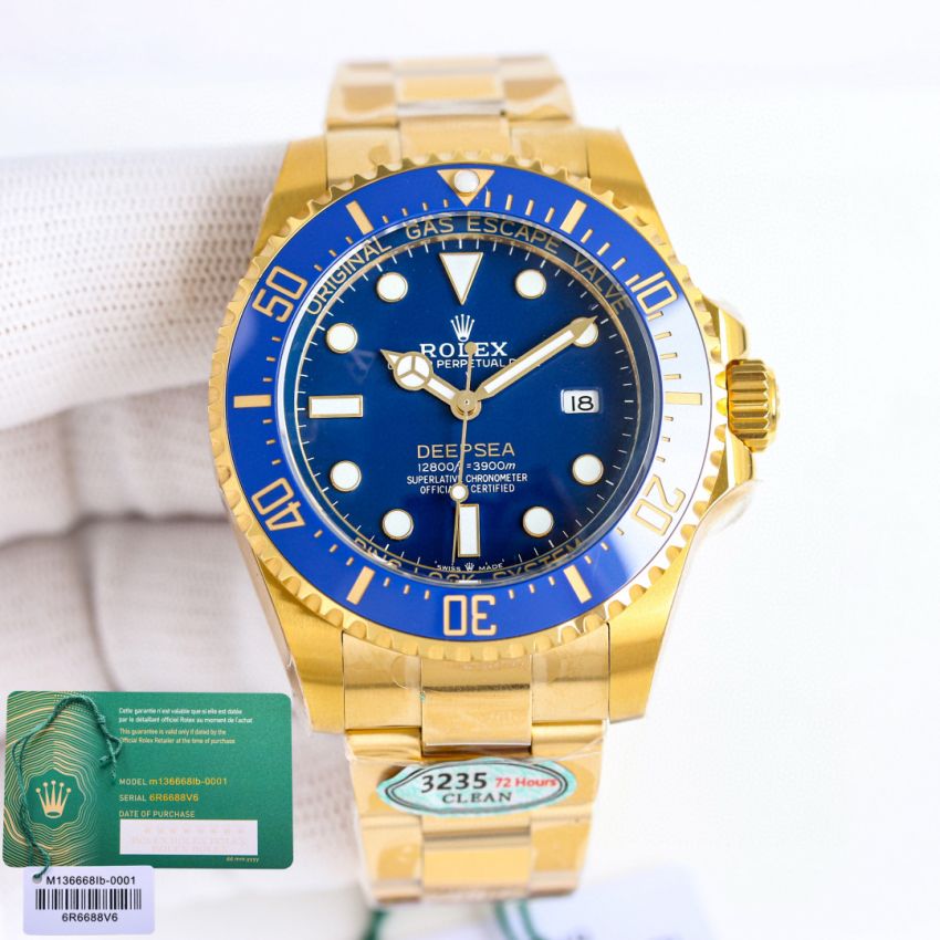R01ex Deepsea  Oyster, 44 mm, Oystersteel, 18K yellow gold