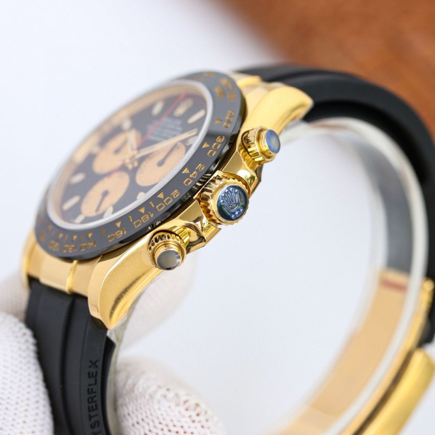 R01ex Cosmograph Daytona  Oyster, 40 mm, Rubber + 18K yellow gold